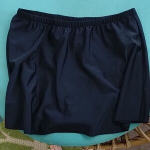 Women's Black Swim Skirt